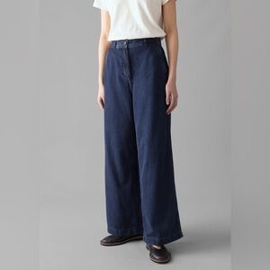 TOAST Seren Flat Front Indigo Denim Pants, size US 2, UK 6, good condition